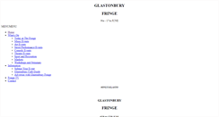 Desktop Screenshot of glastonbury-fringe.org.uk